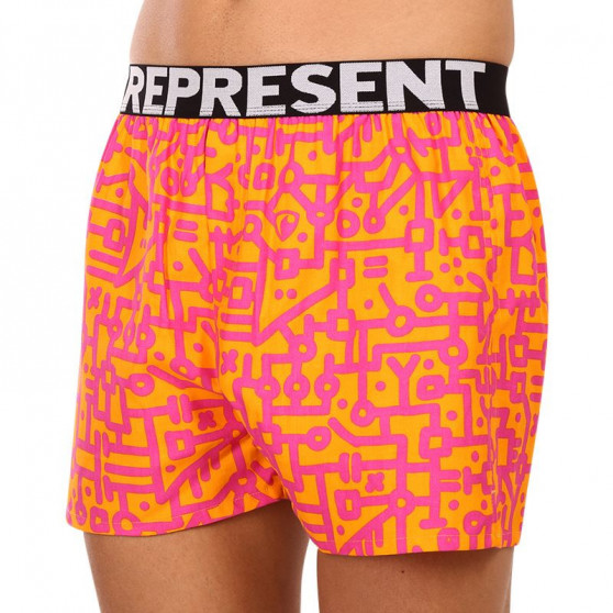 Boxershorts til mænd Represent eksklusivt Mike elektrokort (R2M-BOX-0731)