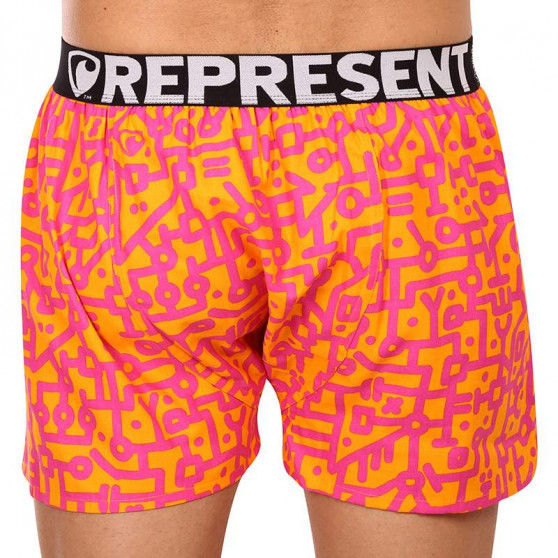 Boxershorts til mænd Represent eksklusivt Mike elektrokort (R2M-BOX-0731)