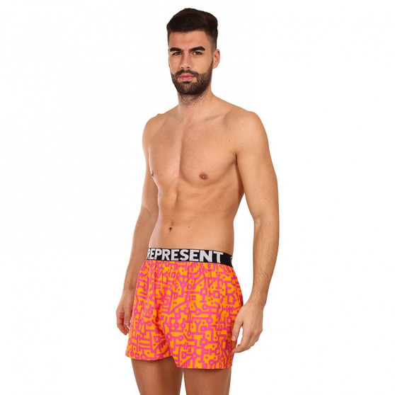 Boxershorts til mænd Represent eksklusivt Mike elektrokort (R2M-BOX-0731)