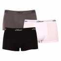 3PACK Boxershorts til mænd S.Oliver flerfarvet (JH-34H-83013768)