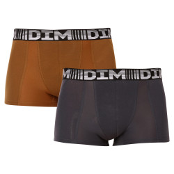 2PACK Boxershorts til mænd DIM flerfarvet (DI0001N1-AA3)