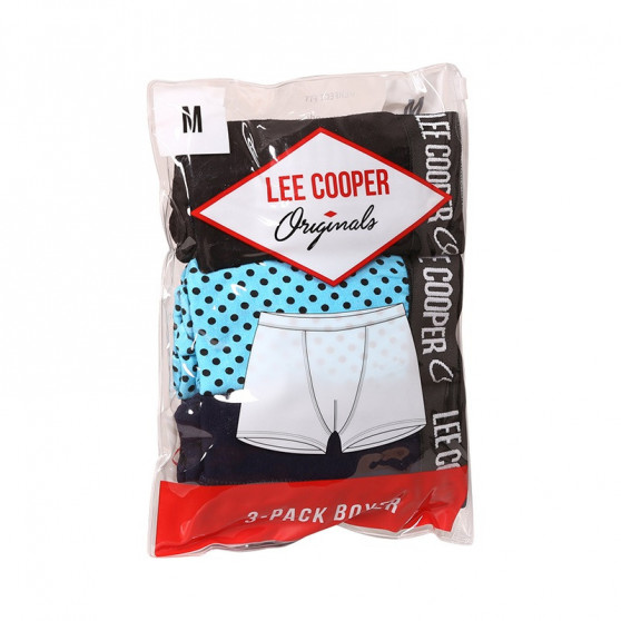 3PACK Boxershorts til mænd Lee Cooper flerfarvet (LCUBOX3P4-1946712)