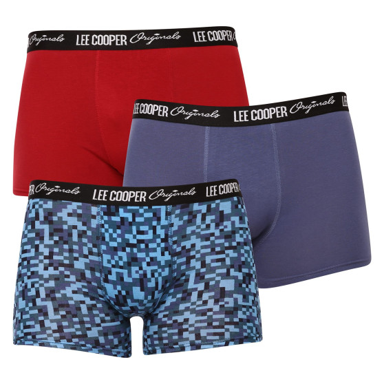 3PACK Boxershorts til mænd Lee Cooper flerfarvet (LCUBOX3P2-1946710)