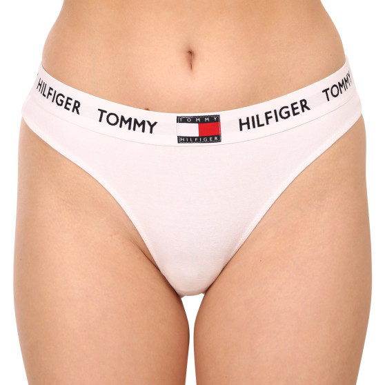 G-streng til kvinder Tommy Hilfiger hvid (UW0UW02198 YCD)