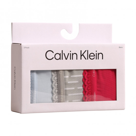 3PACK Dametrusser Calvin Klein flerfarvet (QD3804E-6VW)