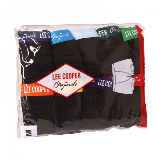 10PACK Boxershorts til mænd Lee Cooper sort (LCUBOX10P07-1951589)