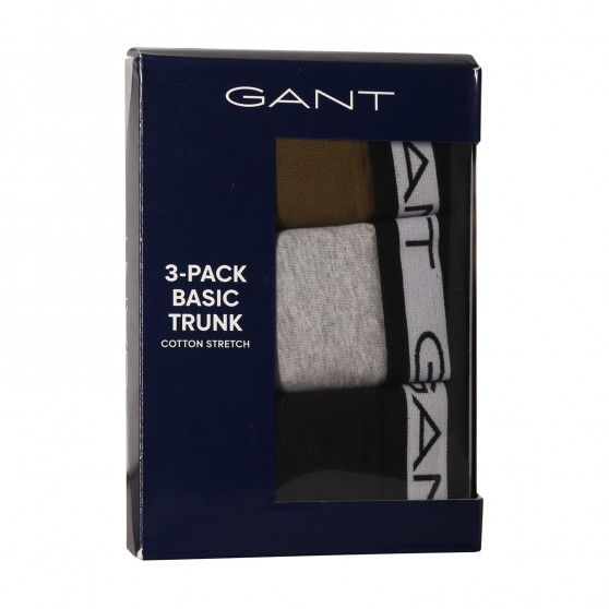 3PACK Boxershorts til mænd Gant flerfarvet (902033153-335)