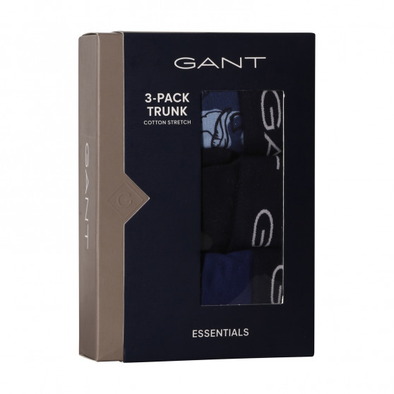 3PACK Boxershorts til mænd Gant flerfarvet (902233443-418)