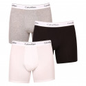 3PACK Boxershorts til mænd Calvin Klein flerfarvet (NB2381A-MP1)