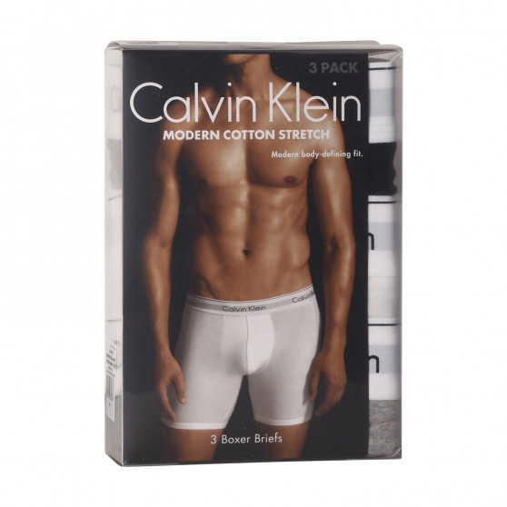 3PACK Boxershorts til mænd Calvin Klein flerfarvet (NB2381A-MP1)