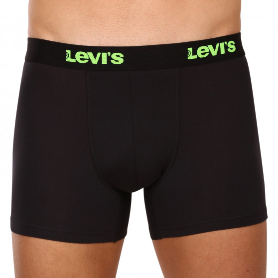 7PACK Boxershorts til mænd Levis sort (701222089 001)