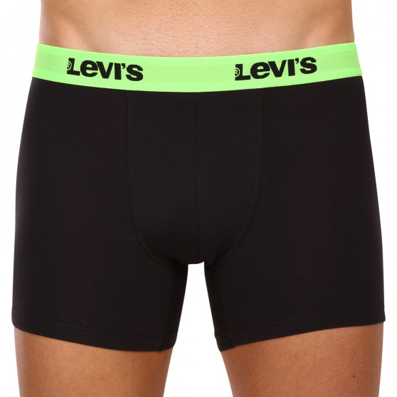 7PACK Boxershorts til mænd Levis sort (701222089 001)