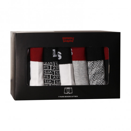 7PACK Boxershorts til mænd Levis flerfarvet (701222089 004)