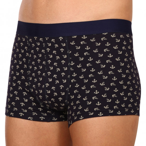 2PACK Boxershorts til mænd Molvy blå (MP-1068-BEU)