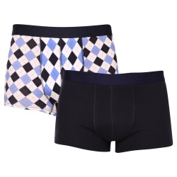 2PACK Boxershorts til mænd Molvy flerfarvet (MP-1069-BEU)