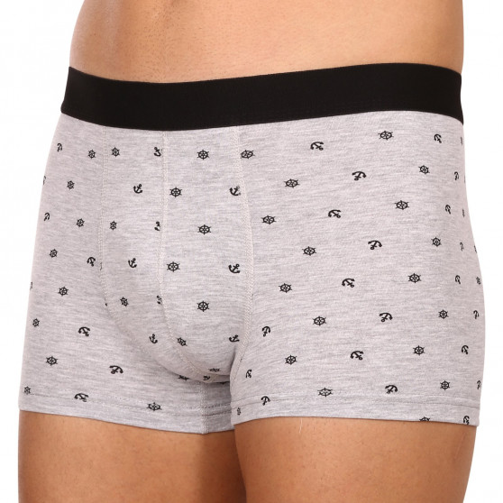 2PACK Boxershorts til mænd Molvy grå (MP-1071-BEU)