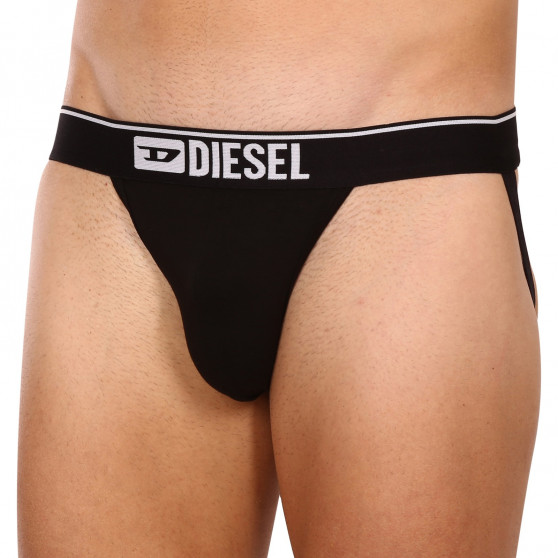 3PACK Jockstraps til mænd Diesel sort (00SH9I-0GDAC-E4101)