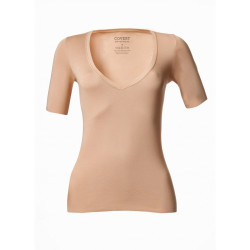 Usynlig T-shirt til kvinder Covert beige (144309-410)