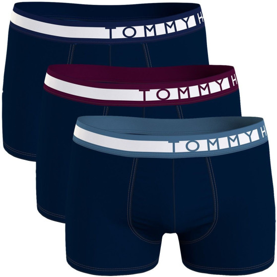 3PACK Boxershorts til mænd Tommy Hilfiger mørkeblå (UM0UM01234 0UF)