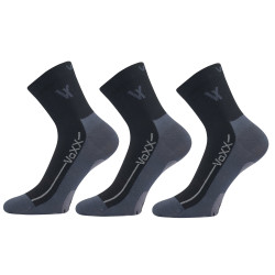 3PACK sokker VoXX sort (Barefootan-black)