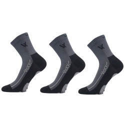 3PACK sokker VoXX mørkegrå (Barefootan-darkgrey)