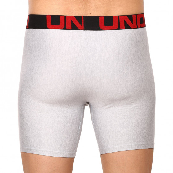 2PACK Boxershorts til mænd Under Armour grå (1363619 011)