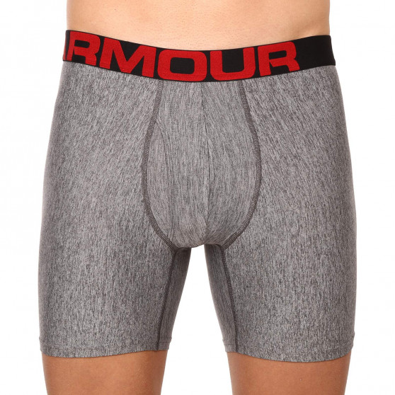 2PACK Boxershorts til mænd Under Armour grå (1363619 011)