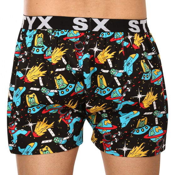 Boxershorts til mænd Styx art sports gummi universe (B1551)