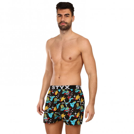 Boxershorts til mænd Styx art sports gummi universe (B1551)