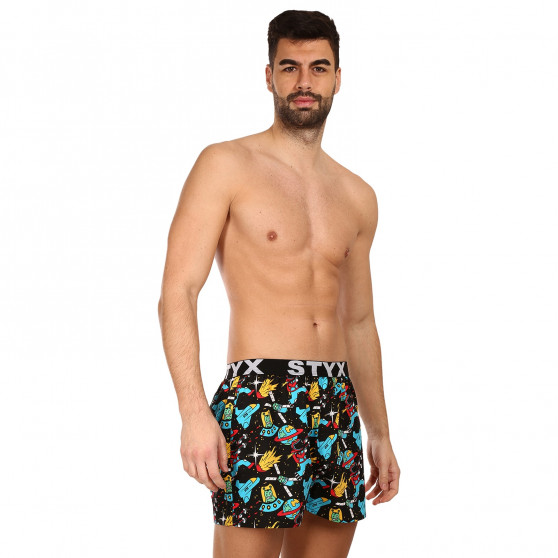 Boxershorts til mænd Styx art sports gummi universe (B1551)