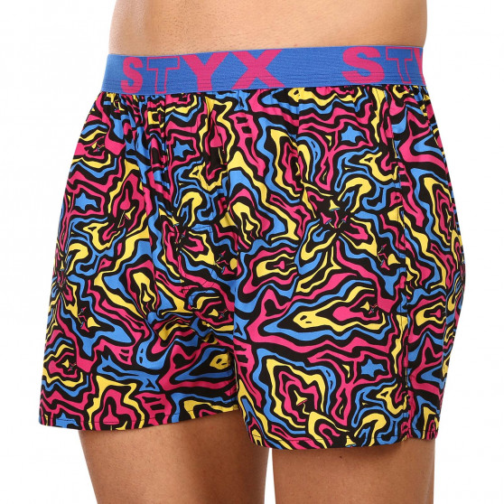 Boxershorts til mænd Styx kunst sport gummi svampe (B1550)