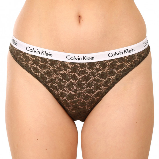 3PACK Brasilianske trusser til kvinder Calvin Klein flerfarvet (QD3925E-6VY)