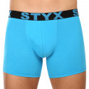 Boxershorts til mænd Styx lang sportselastik lyseblå (U1169)