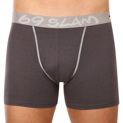 Boxershorts til mænd 69SLAM fit bamboo plain (MBVPLN-DG)