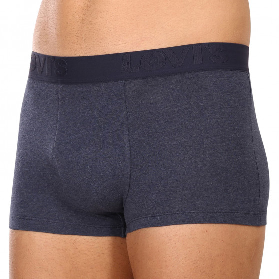 3PACK Boxershorts til mænd Levis blå (905042001 008)