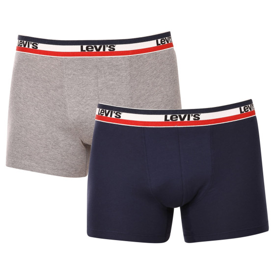 2PACK Boxershorts til mænd Levis flerfarvet (905005001 198)