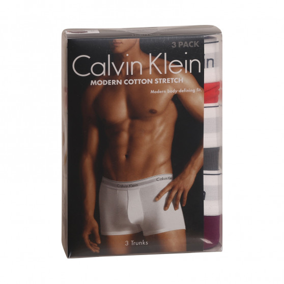 3PACK Boxershorts til mænd Calvin Klein flerfarvet (NB2380A-6ME)