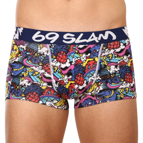 Boxershorts til mænd 69SLAM hip bamboo fruit cake (MHBFRC-BB)