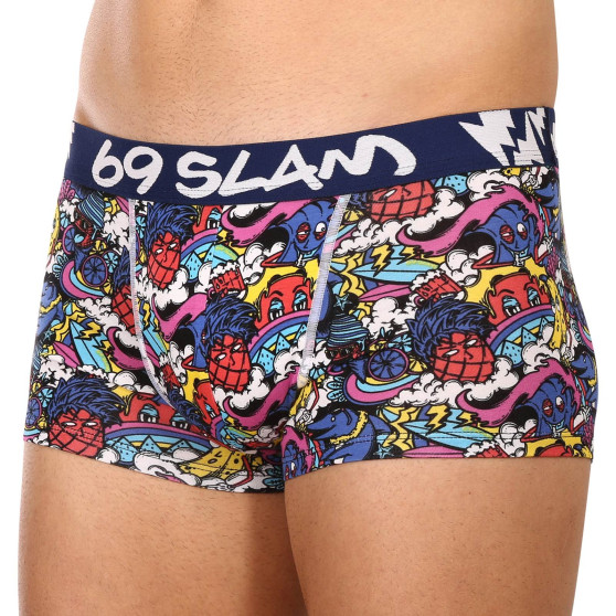 Boxershorts til mænd 69SLAM hip bamboo fruit cake (MHBFRC-BB)