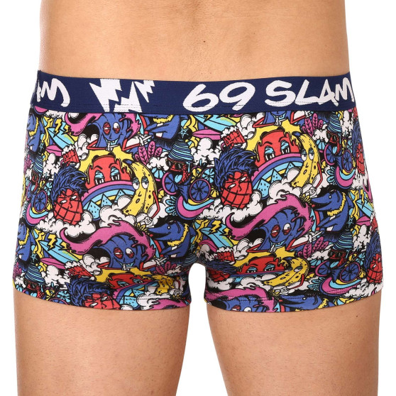 Boxershorts til mænd 69SLAM hip bamboo fruit cake (MHBFRC-BB)