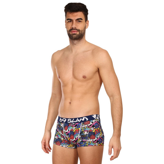 Boxershorts til mænd 69SLAM hip bamboo fruit cake (MHBFRC-BB)