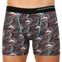 Boxershorts til mænd 69SLAM fit moon dragon blue (MBYMNB-PO)