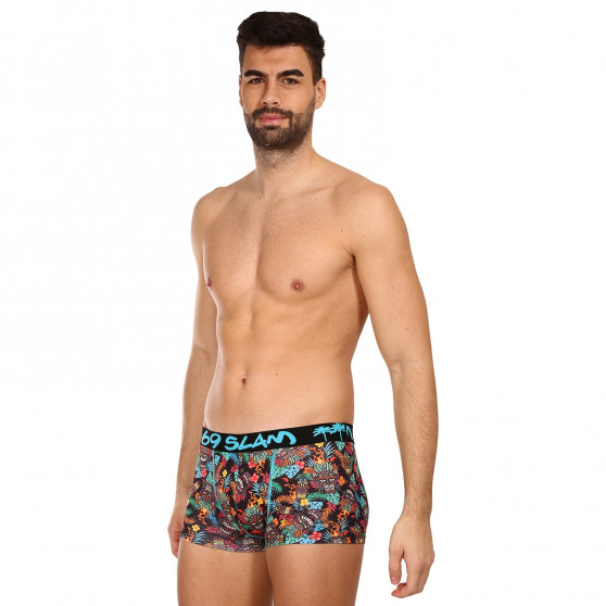 Boxershorts til mænd 69SLAM hip hawaiian tiki (MSYHWT-PO)