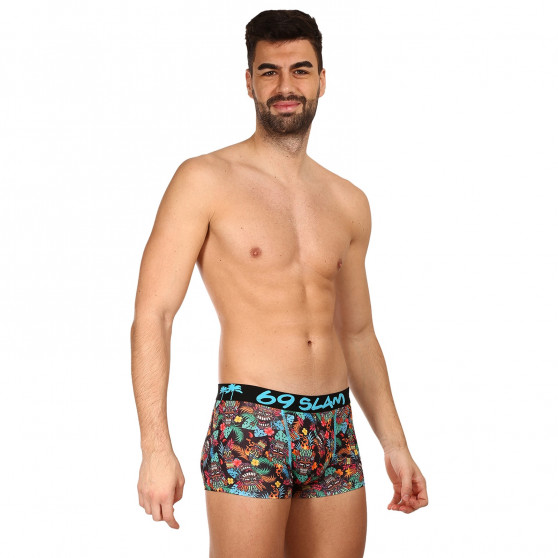 Boxershorts til mænd 69SLAM hip hawaiian tiki (MSYHWT-PO)