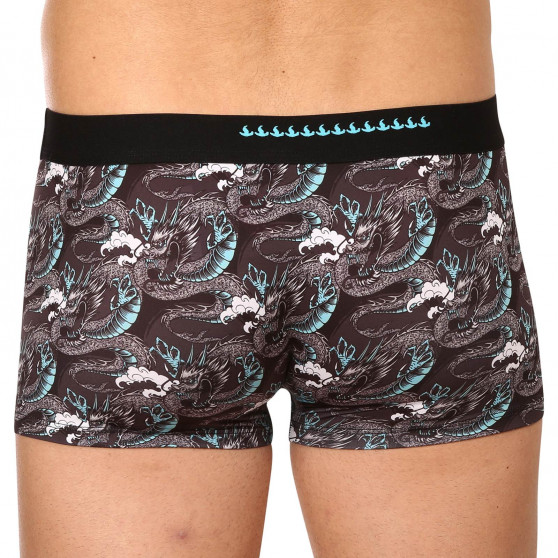 Boxershorts til mænd 69SLAM hip moon dragon blue (MSYMNB-PO)