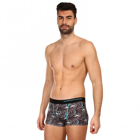 Boxershorts til mænd 69SLAM hip moon dragon blue (MSYMNB-PO)