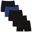 5PACK Boxershorts til mænd Nedeto flerfarvet (5NDTB1001)