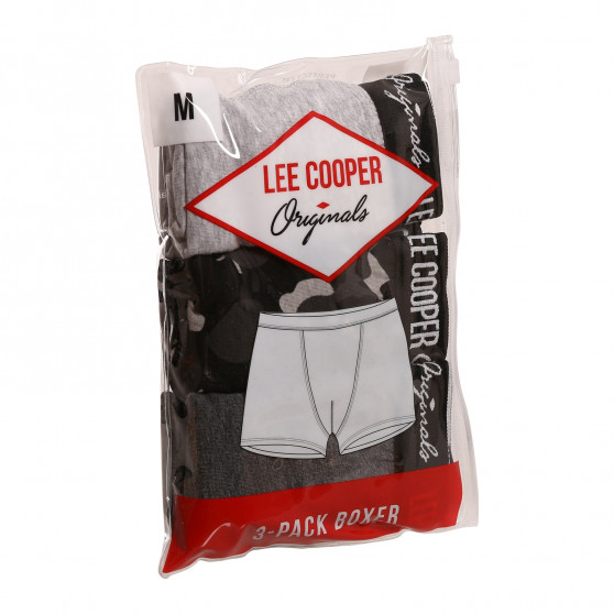 3PACK Boxershorts til mænd Lee Cooper flerfarvet (LCUBOX3P1-1946709)