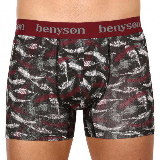 3PACK Boxershorts til mænd Benysøn bamboo flerfarvet (BENY-7010)