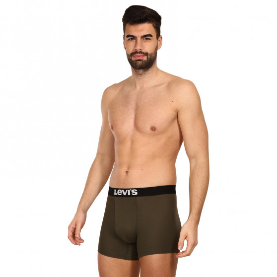 2PACK Boxershorts til mænd Levis grøn (905001001 011)